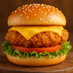 Chicken Cheese Burger