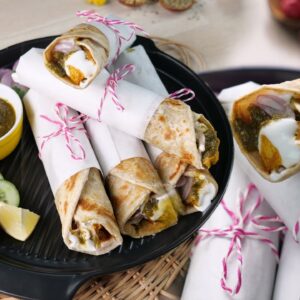 Beef Seekh Kabab Roll